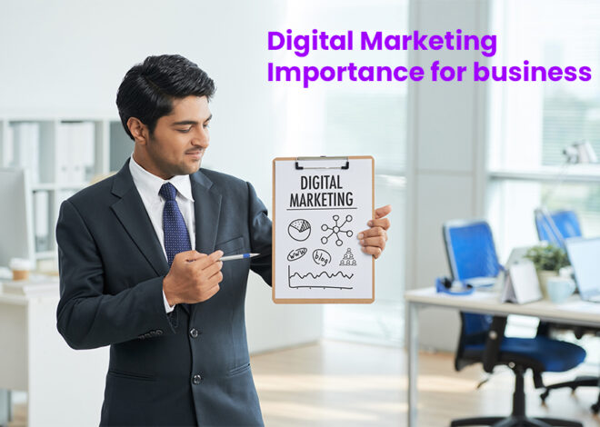 Digital Marketing importance for business.