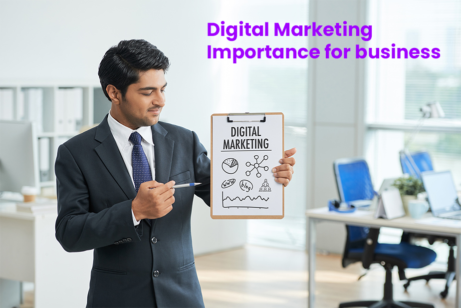 Digital Marketing importance for business.